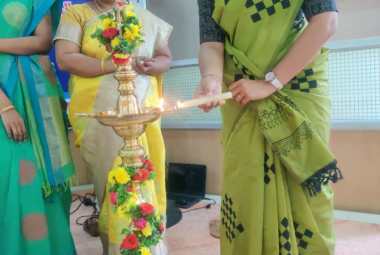 Women Development Cell - Awareness Programme on “Nutritional Health and Women’s Hygiene” on GCE, Salem at 07.12.2023 Resource Person: Dr.R.Dharani, MBBS, DGO., Assistant Civil Surgeon, Government Hospital, Omalur.