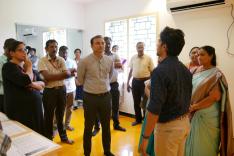 Dr . T.G. Vinay, IAS., Director, Directorate of Technical Education, Visited our Campus on 07 .07.2023.