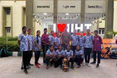 Anna University Sports Board- Zone VIII - Volleyball (Girls) 3rd Position.